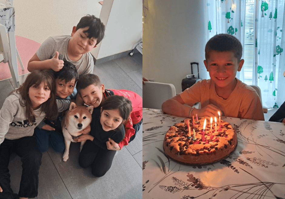 Slika 4. Proslava rođendana i posjet psa Haruke