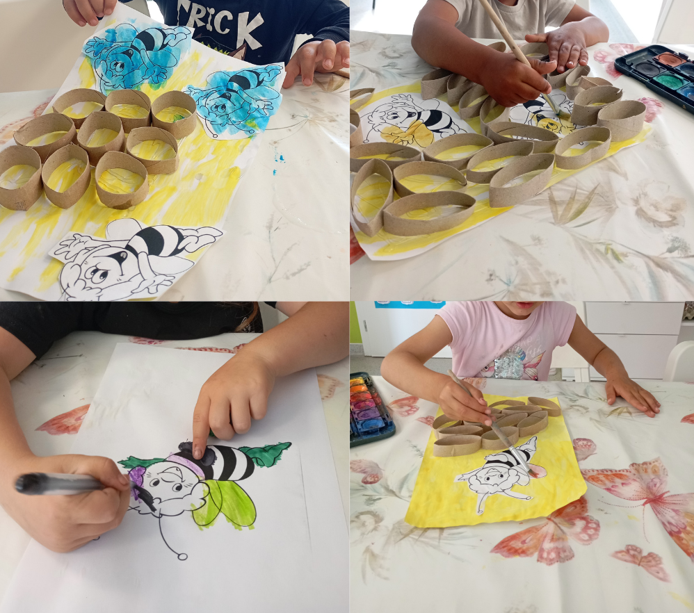 Slika 4. Kreativne aktivnosti povodom Dana pčela