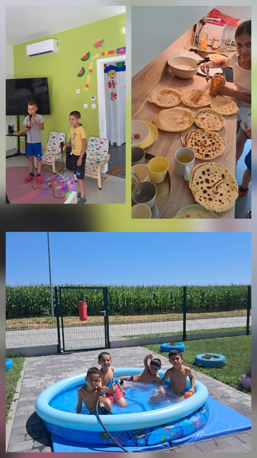 Slika 1. Ljetne aktivnosti